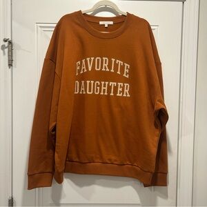 Favorite Daughter Collegiate Sweatshirt XL